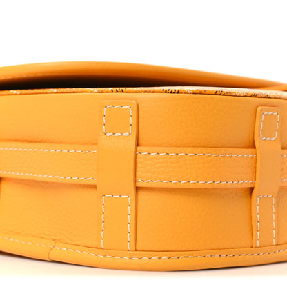 Goyard Goyardine Belvedere II PM Messenger Bag Yellow 8 of 9