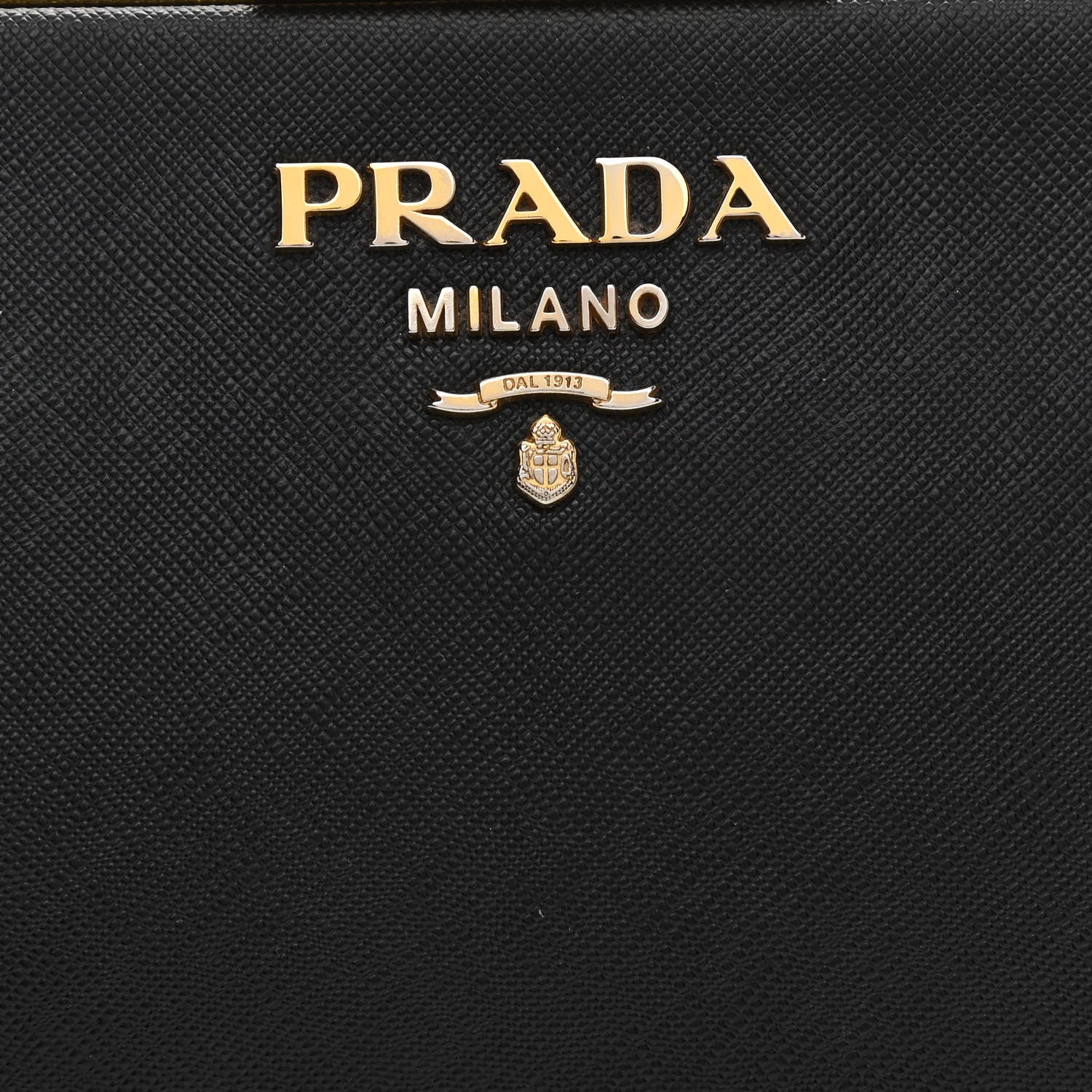 Prada Saffiano City Calfskin Light Frame Bag Black 8 of 14