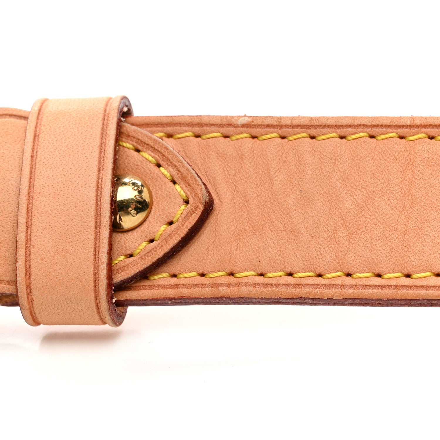 Louis Vuitton Vachetta 25mm Adjustable Shoulder Strap VVN 8 of 9