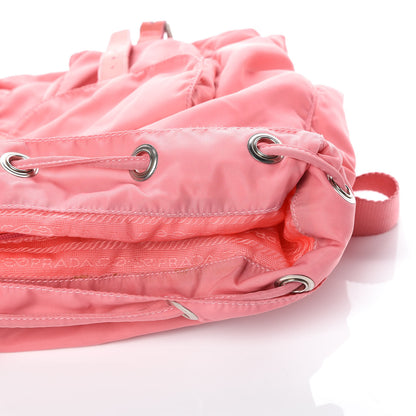 Prada Nylon Vela Medium Backpack Pink 10 of 26