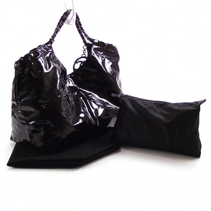 Chanel Vinyl XL Coco Cabas Black 3 of 10