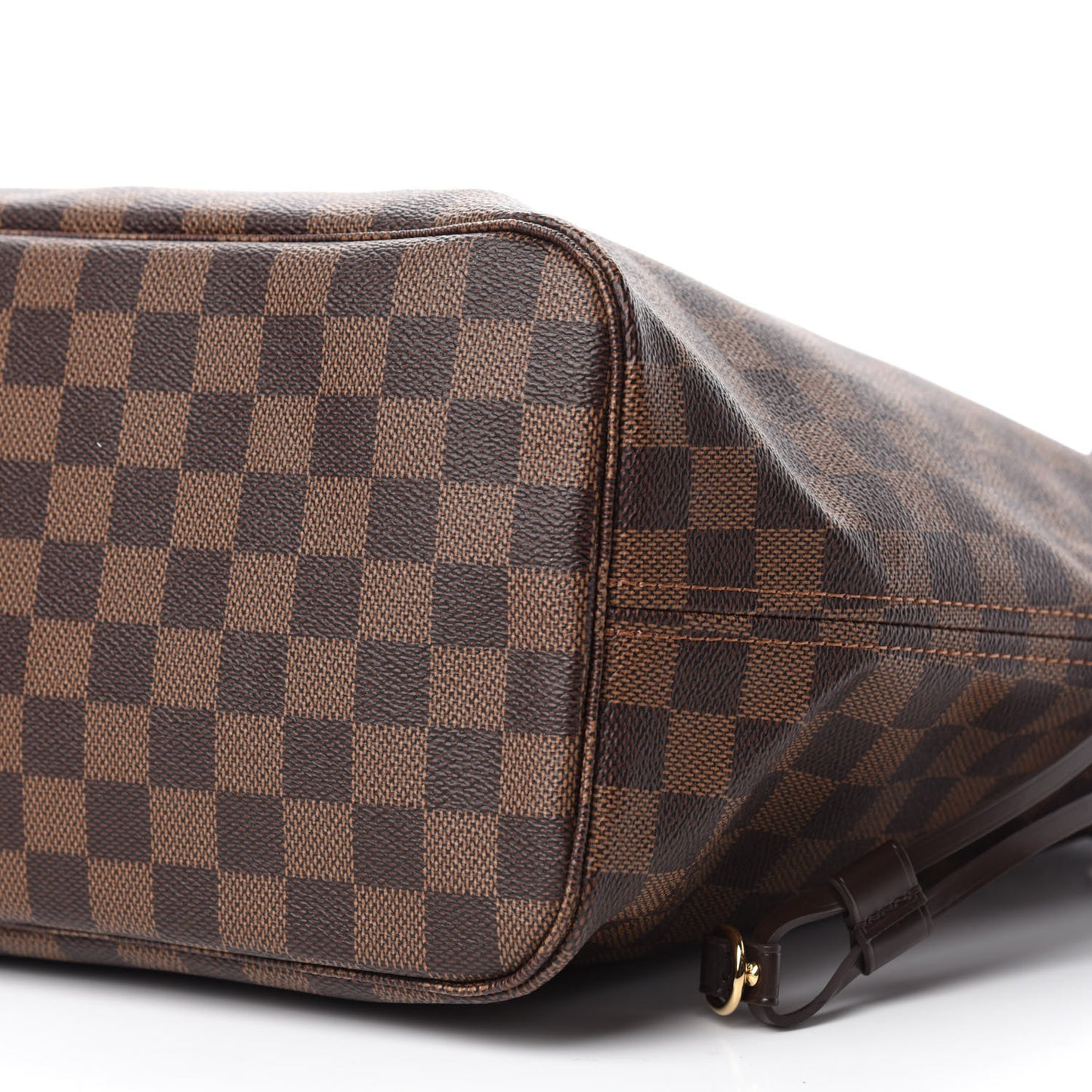 Damier Ebene Neo Neverfull MM Rose Ballerine