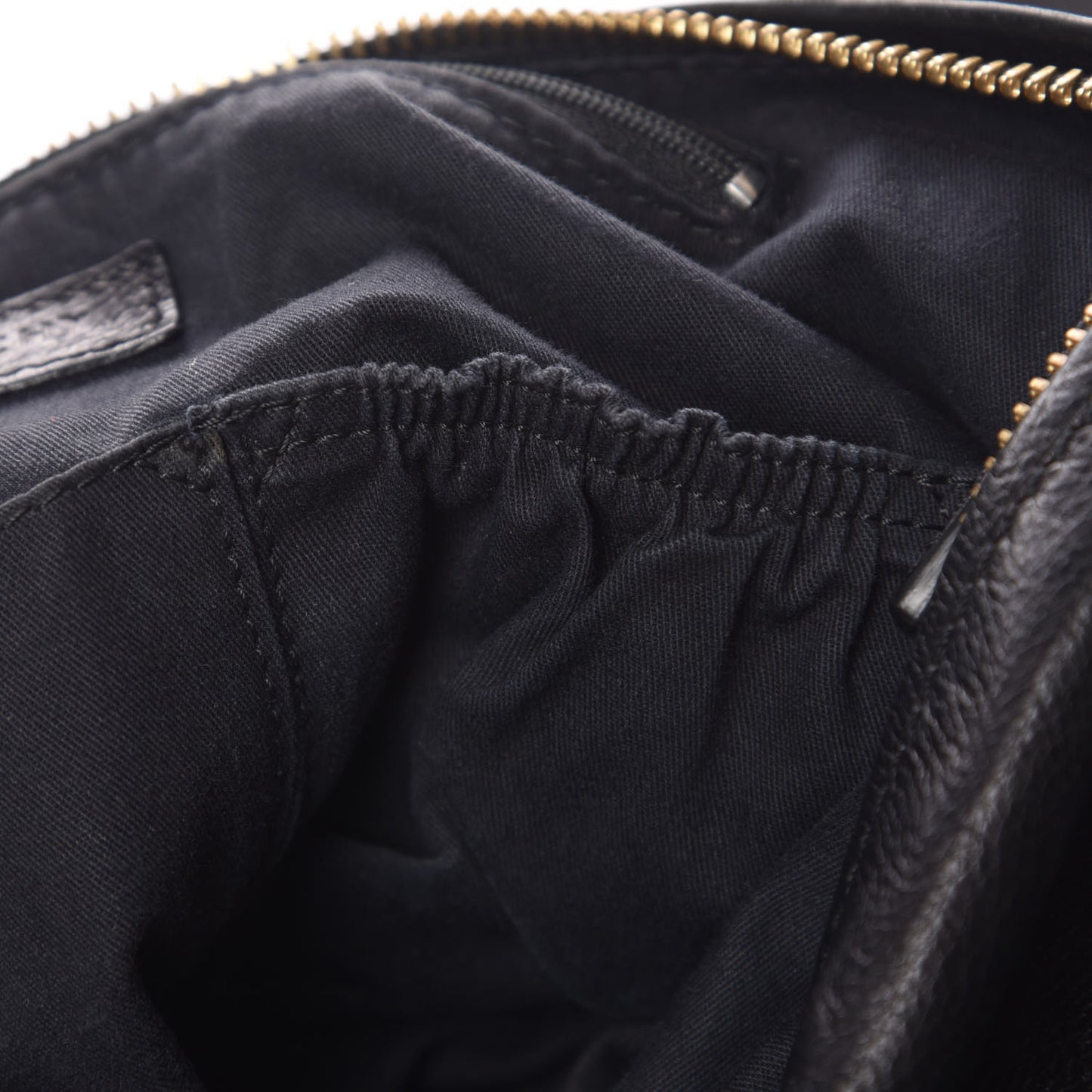 Sugar Goatskin Large Pandora Black