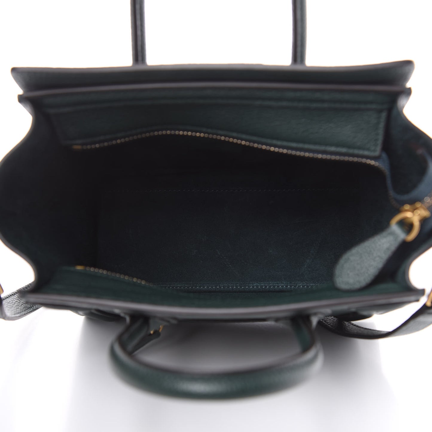 Drummed Calfskin Nano Luggage Amazone