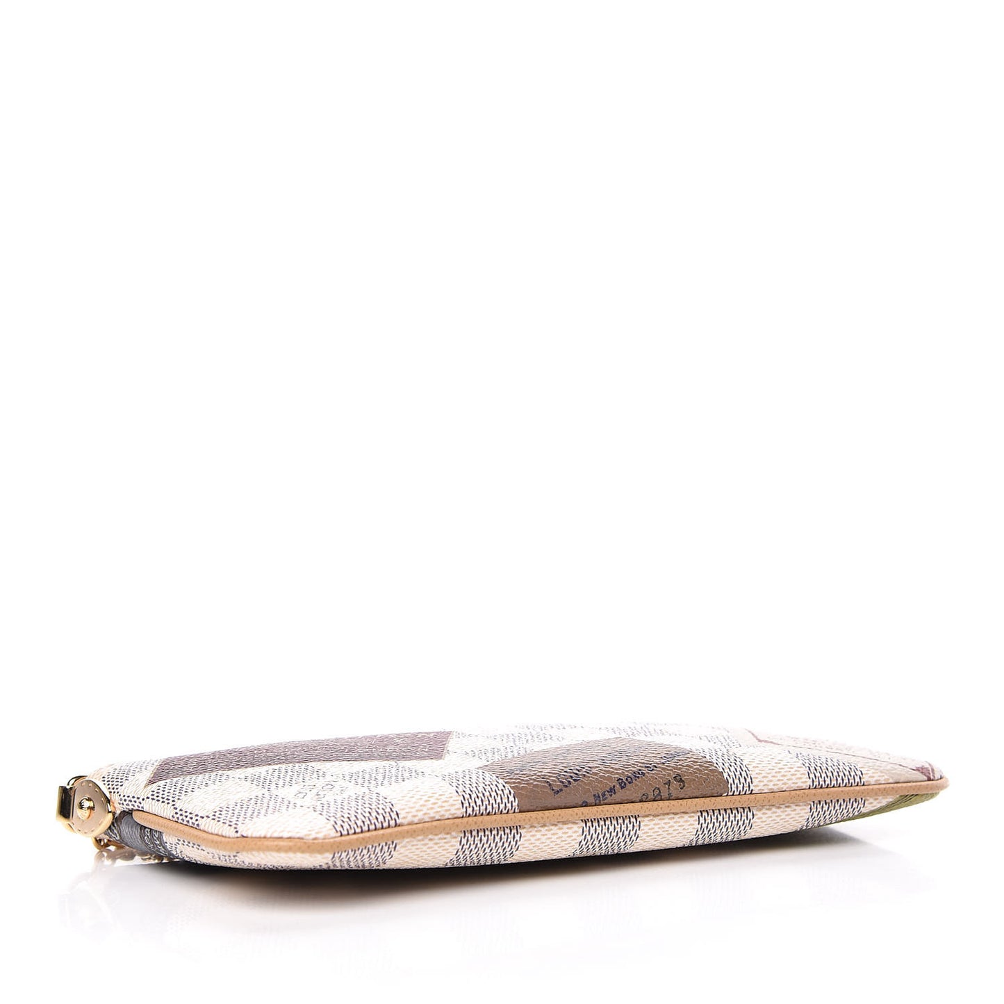 Damier Azur Trunks Labels Pochette Milla MM
