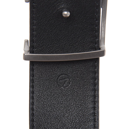 Louis Vuitton Calfskin Illusion Monogram 40mm LV Pyramide Belt 100 40 Burgundy 6 of 8