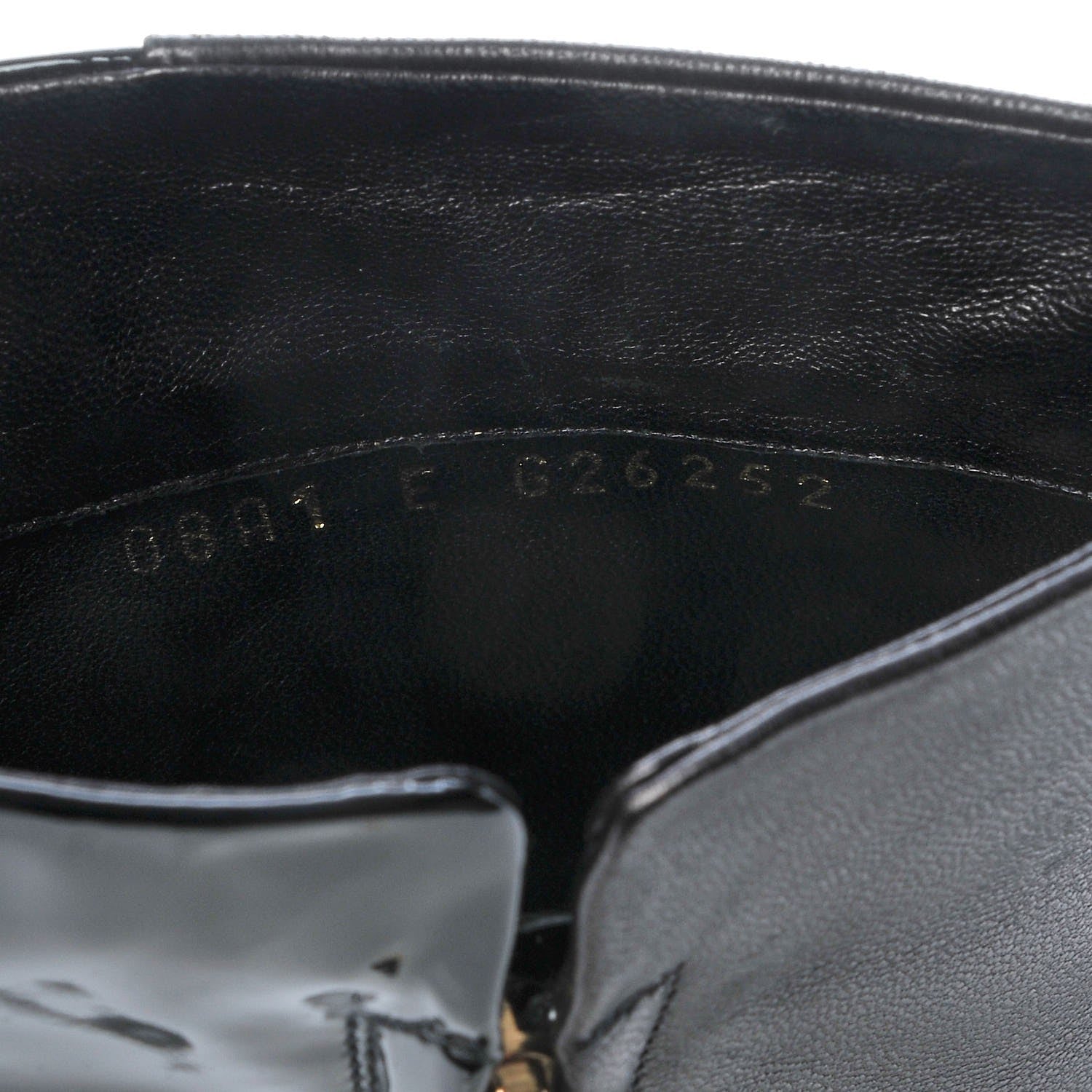 Chanel Patent Lambskin Cap Toe CC Boots 39 Black 9 of 10