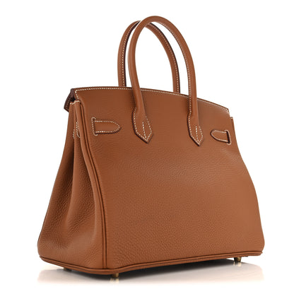 Hermes Togo Birkin 30 Gold 3 of 13