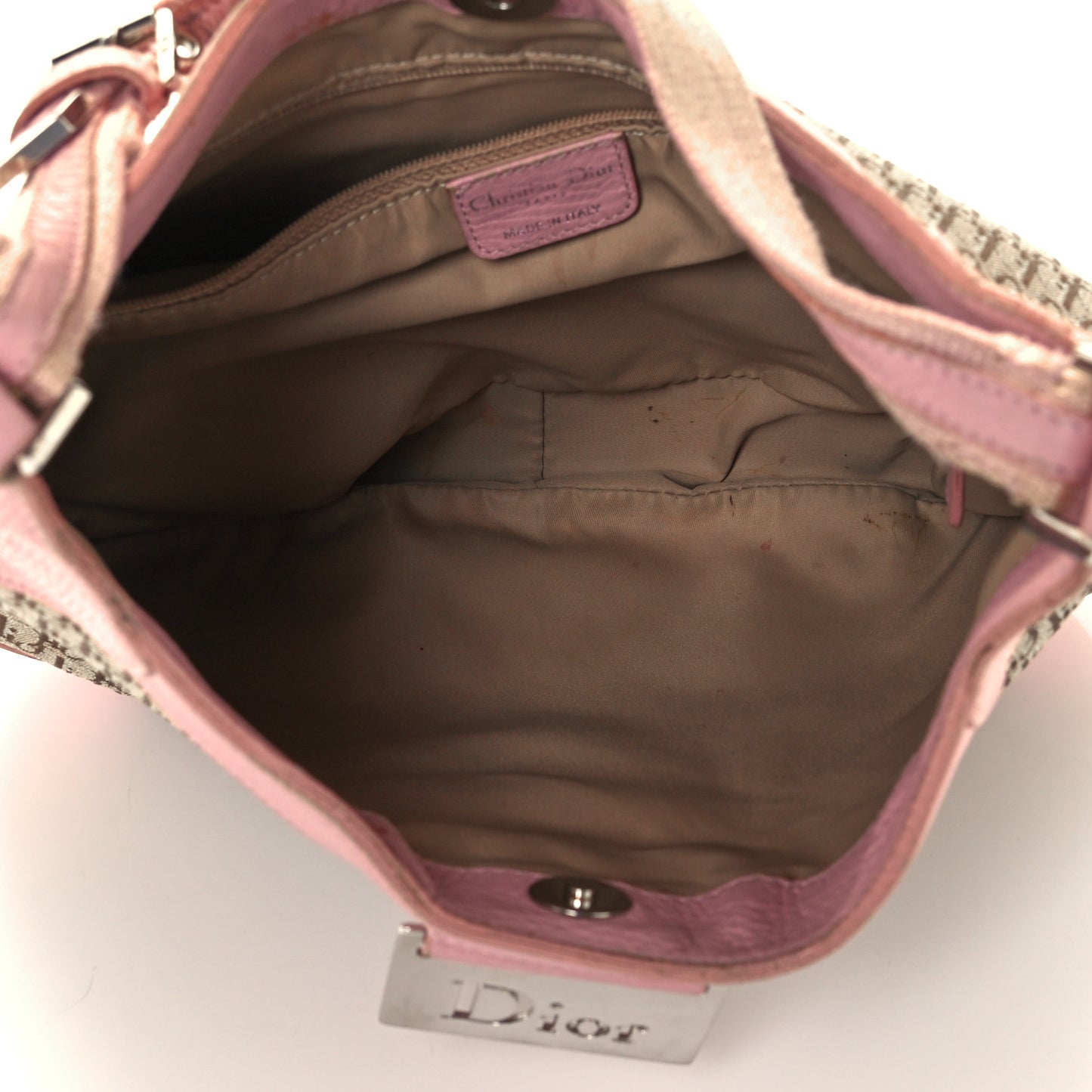 Monogram Hobo Pink
