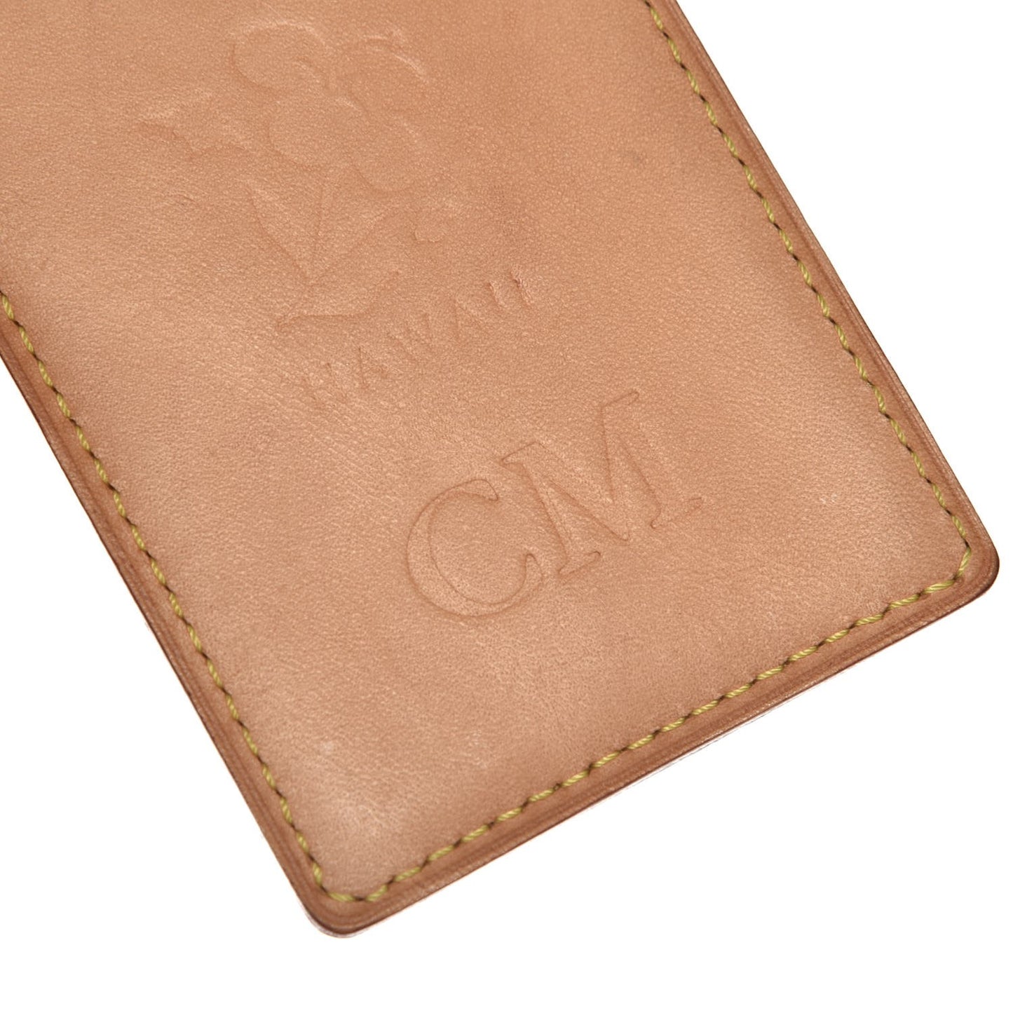 Vachetta Voyages Card Holder