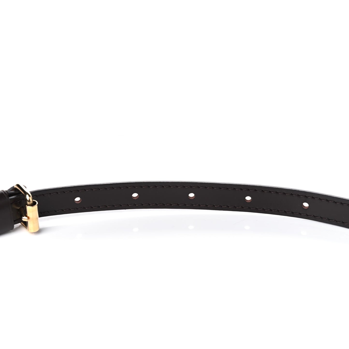 Calfskin 16mm Adjustable Shoulder Strap Brown