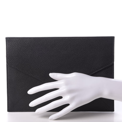 Gucci Pebbled Calfskin Soho Document Holder Black 2 of 6