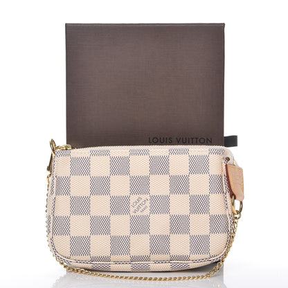 Louis Vuitton Damier Azur Mini Pochette Accessories 8 of 8