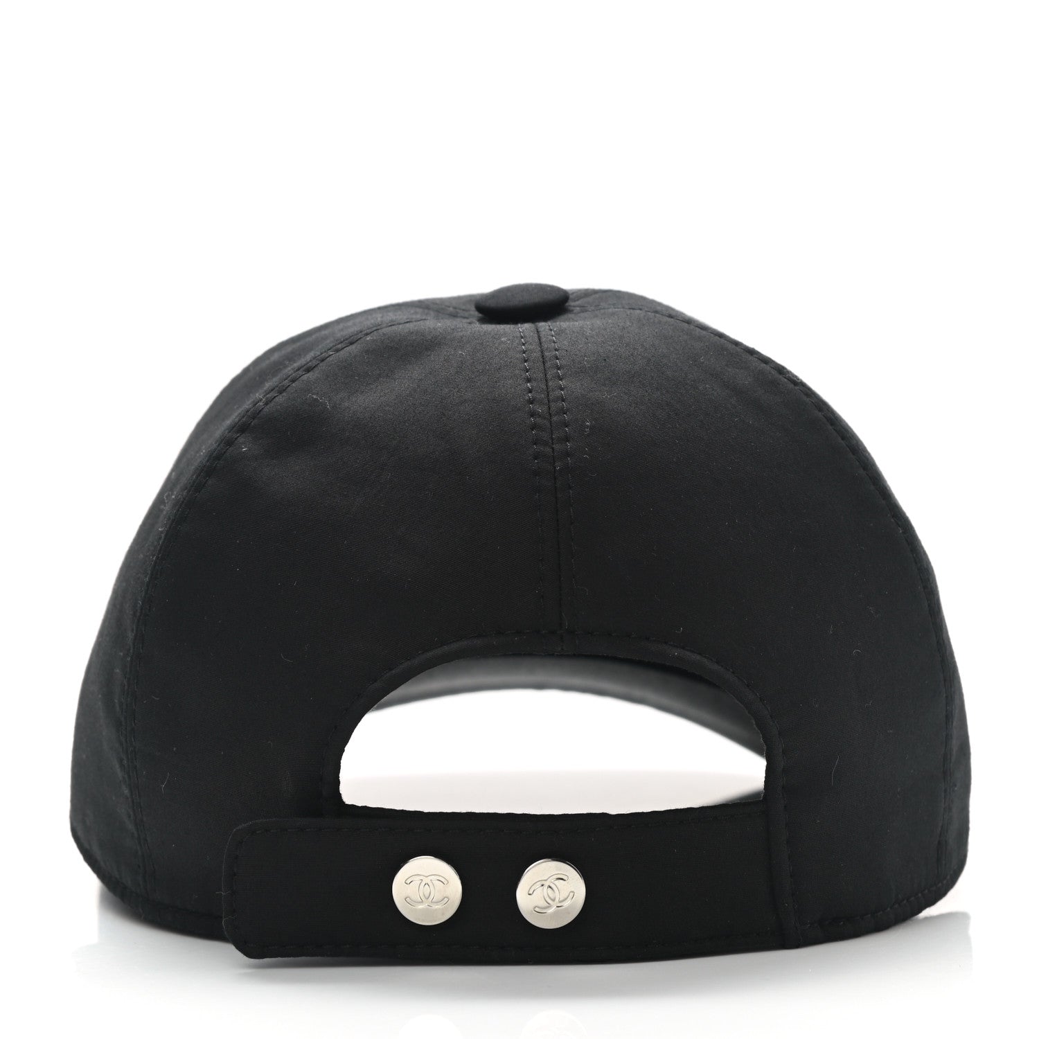 Chanel Cotton CC Cap Hat Black 5 of 7