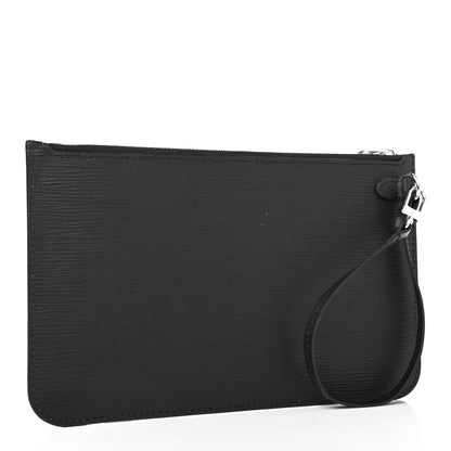 Louis Vuitton Epi Neverfull Pochette MM GM Black 2 of 4