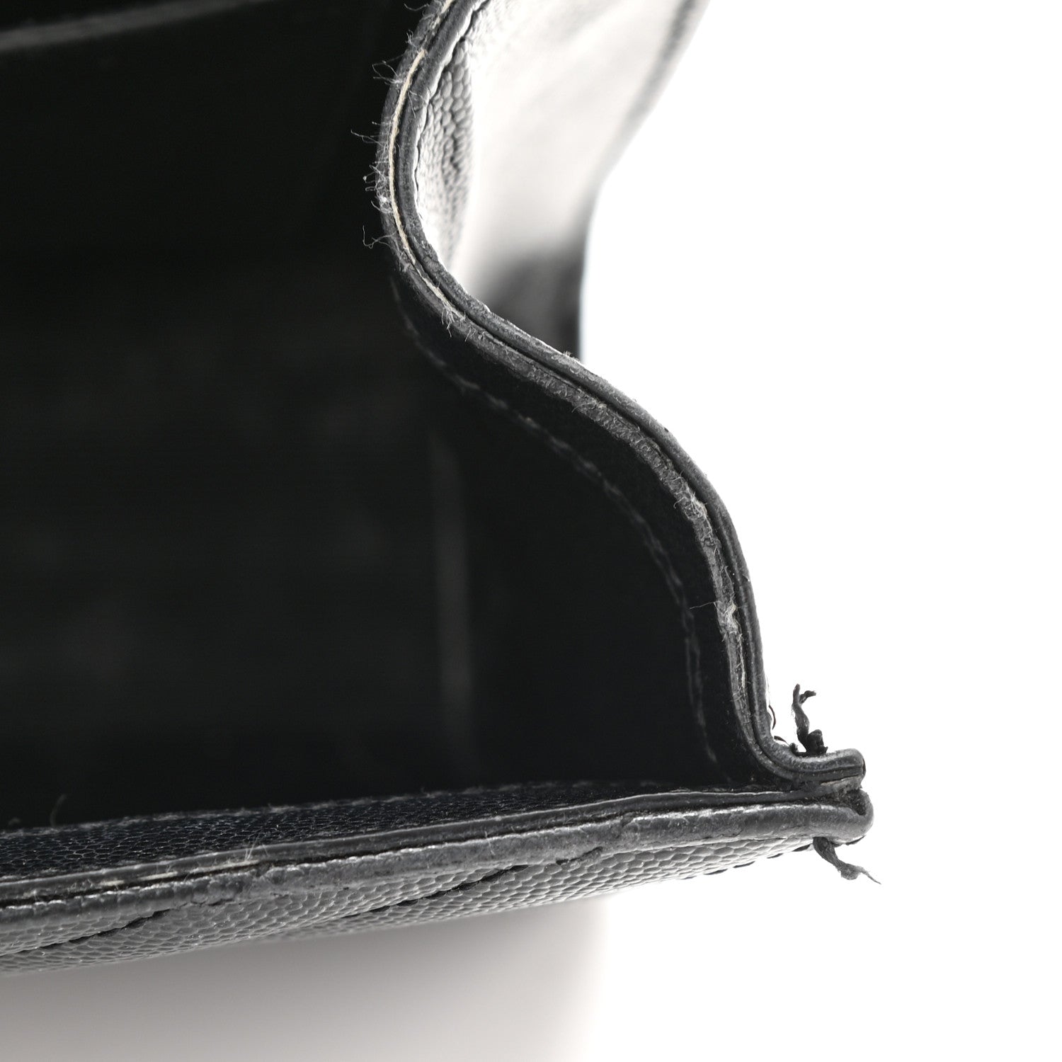 Saint Laurent Grain De Poudre Matelasse Chevron Medium Monogram Satchel Black 16 of 19