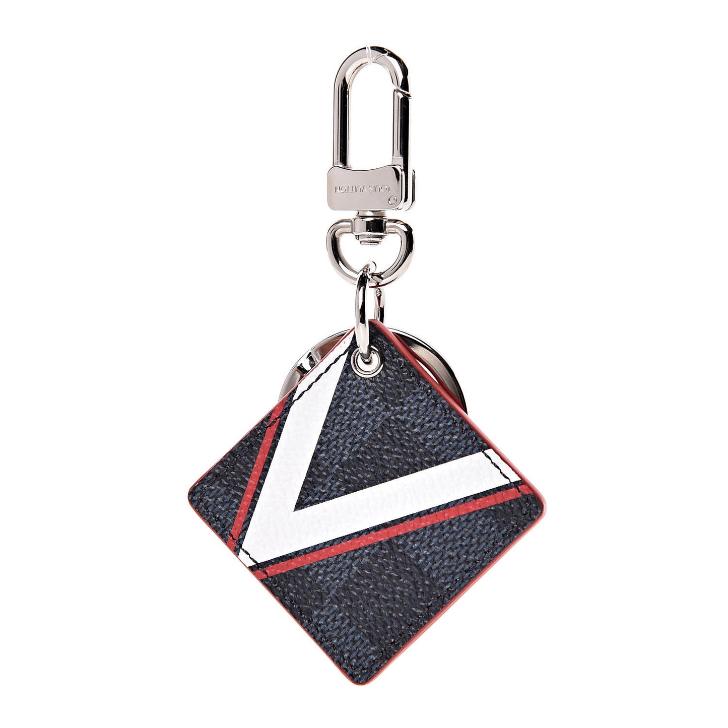 Damier Cobalt Latitude America's Cup Key Holder