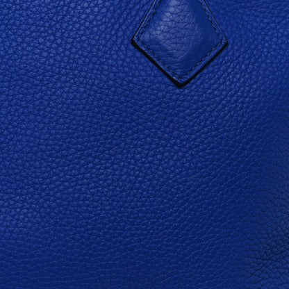 Hermes Taurillon Clemence Victoria II 35 Bleu Electrique 8 of 13