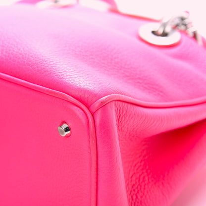 Christian Dior Calfskin Mini Diorissimo Tote Pink 11 of 14