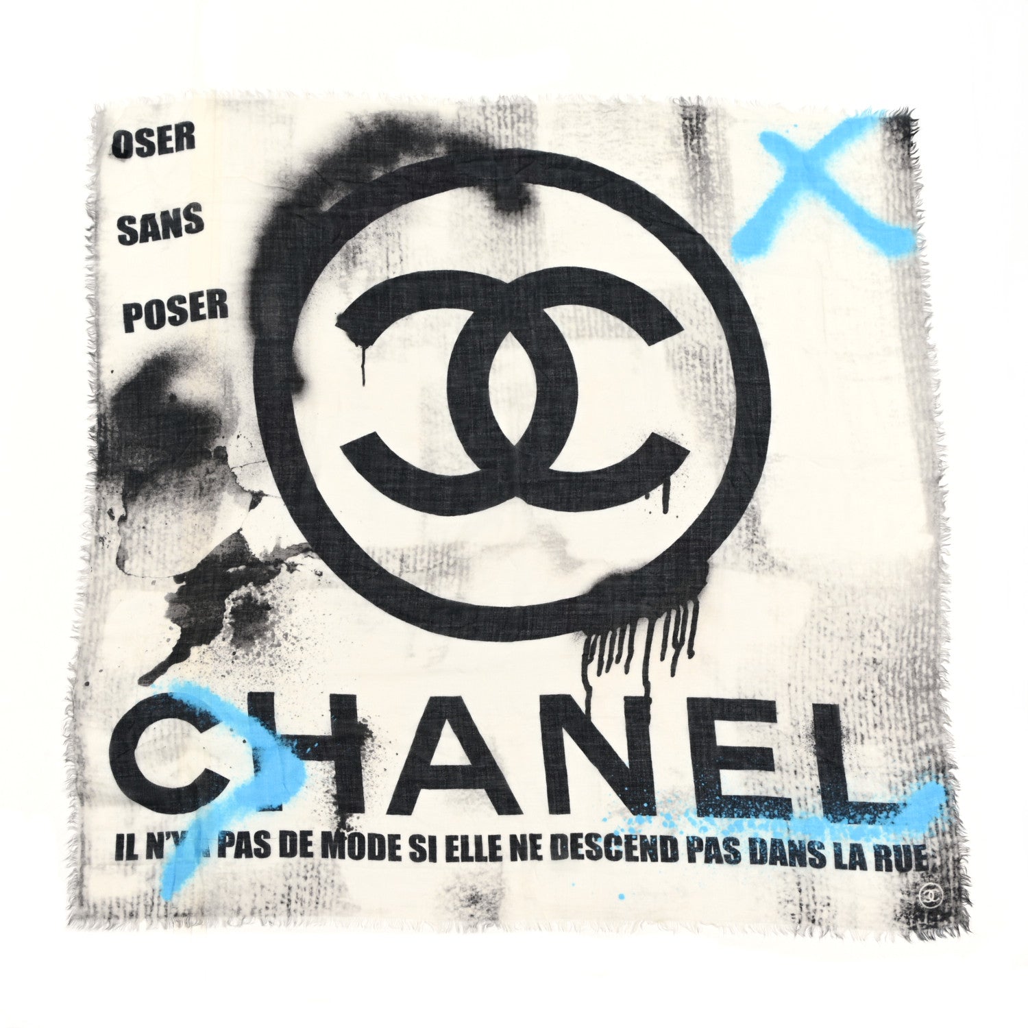Chanel Cashmere CC Scarf Multicolor 1 of 5