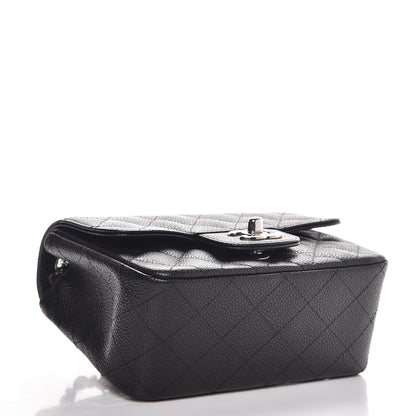 Chanel Caviar Quilted Mini Square Flap Black 4 of 8