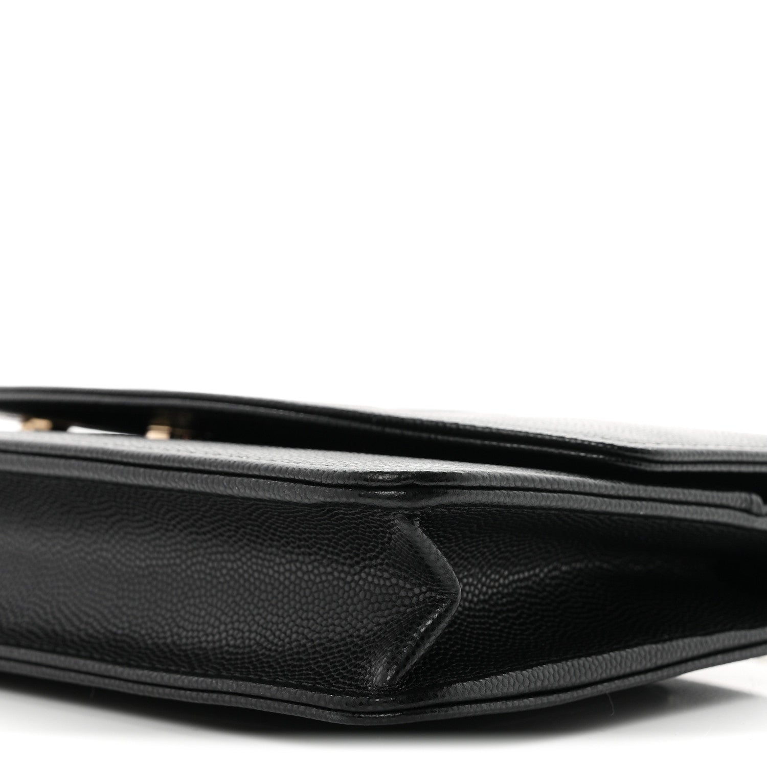 Chanel Caviar Timeless CC Wallet On Chain WOC Black 11 of 12