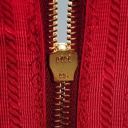 Prada Saffiano Lux Bowler Fuoco 14 of 15