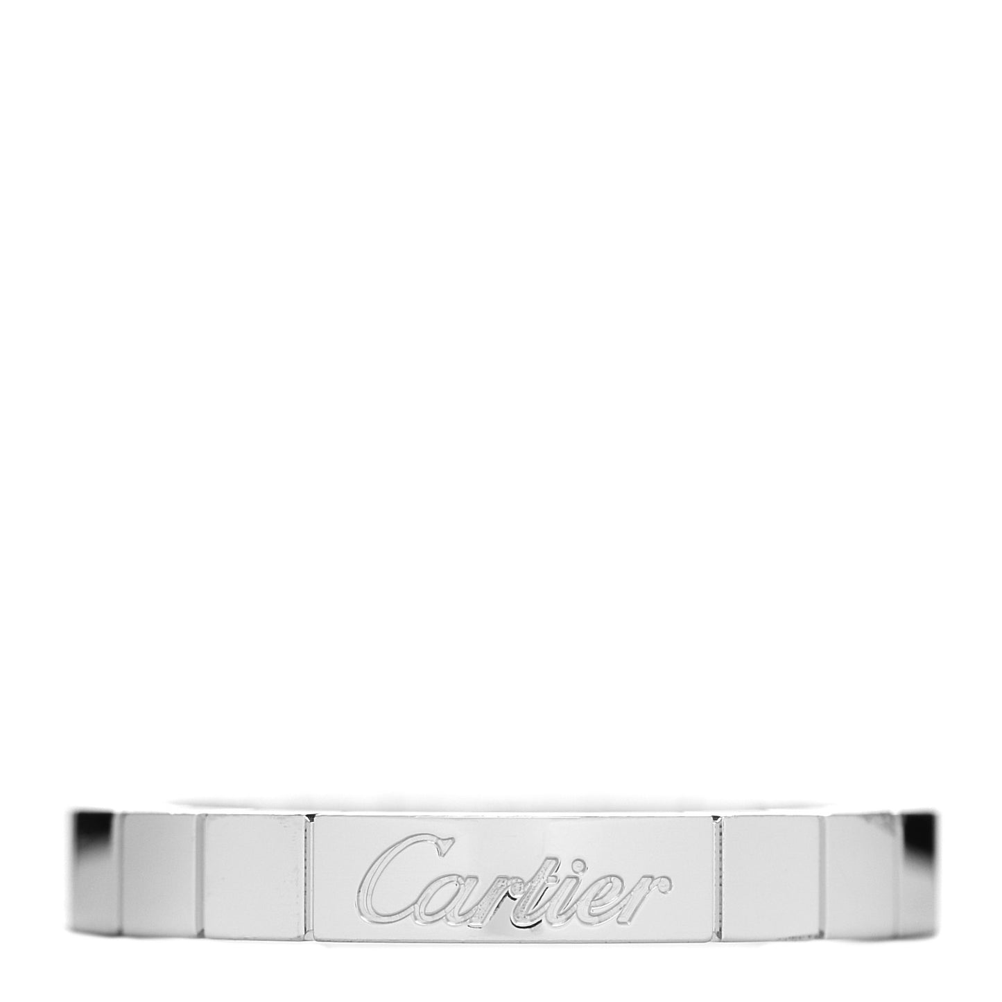 18K White Gold Lanieres Ring 53 6.5