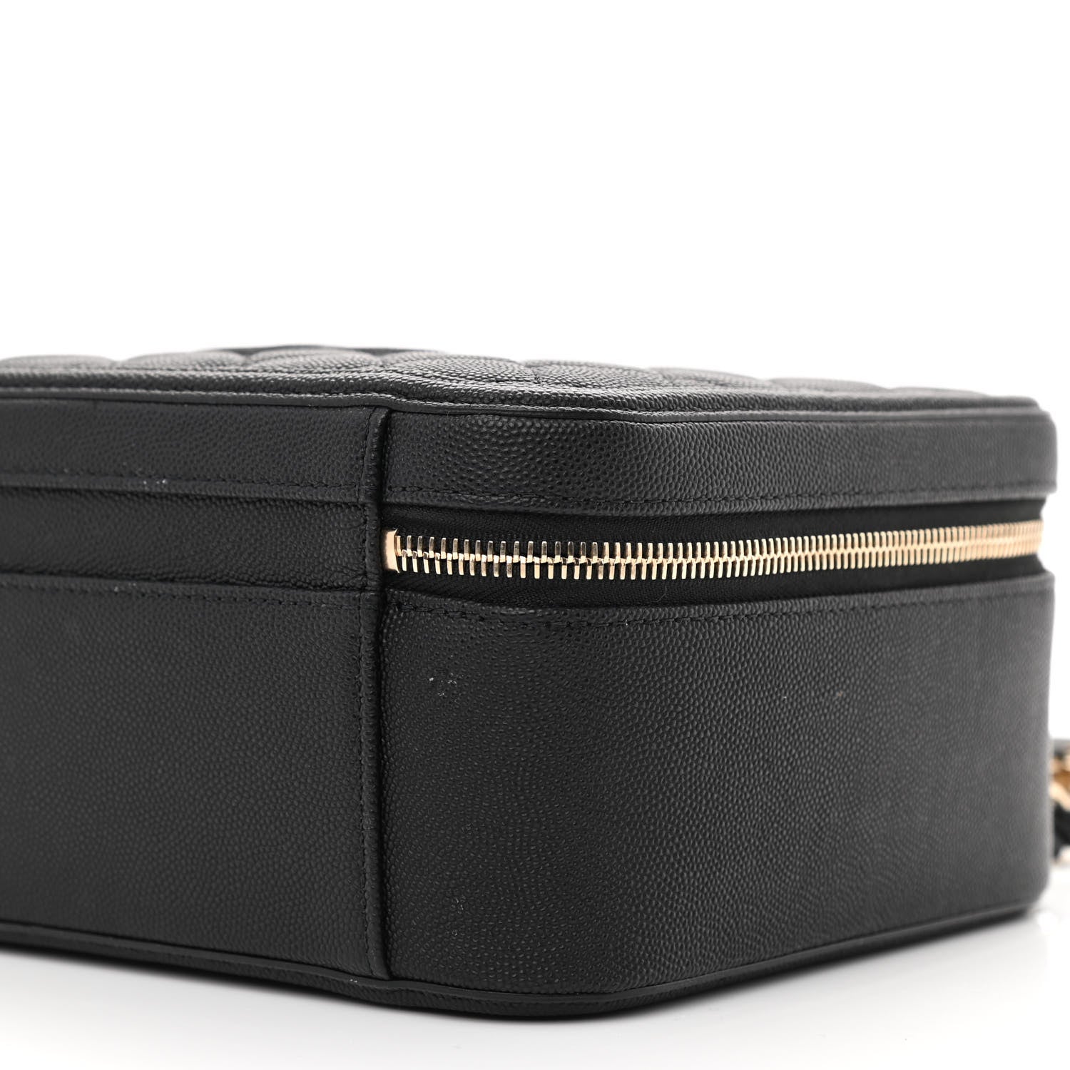 Chanel Caviar Quilted Medium CC Filigree Vanity Case Black 12 of 15