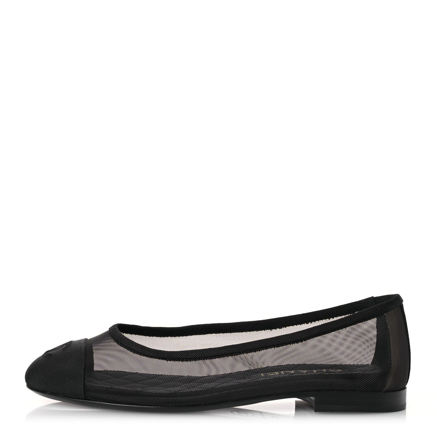 Mesh CC Ballerina Flats 36 Black