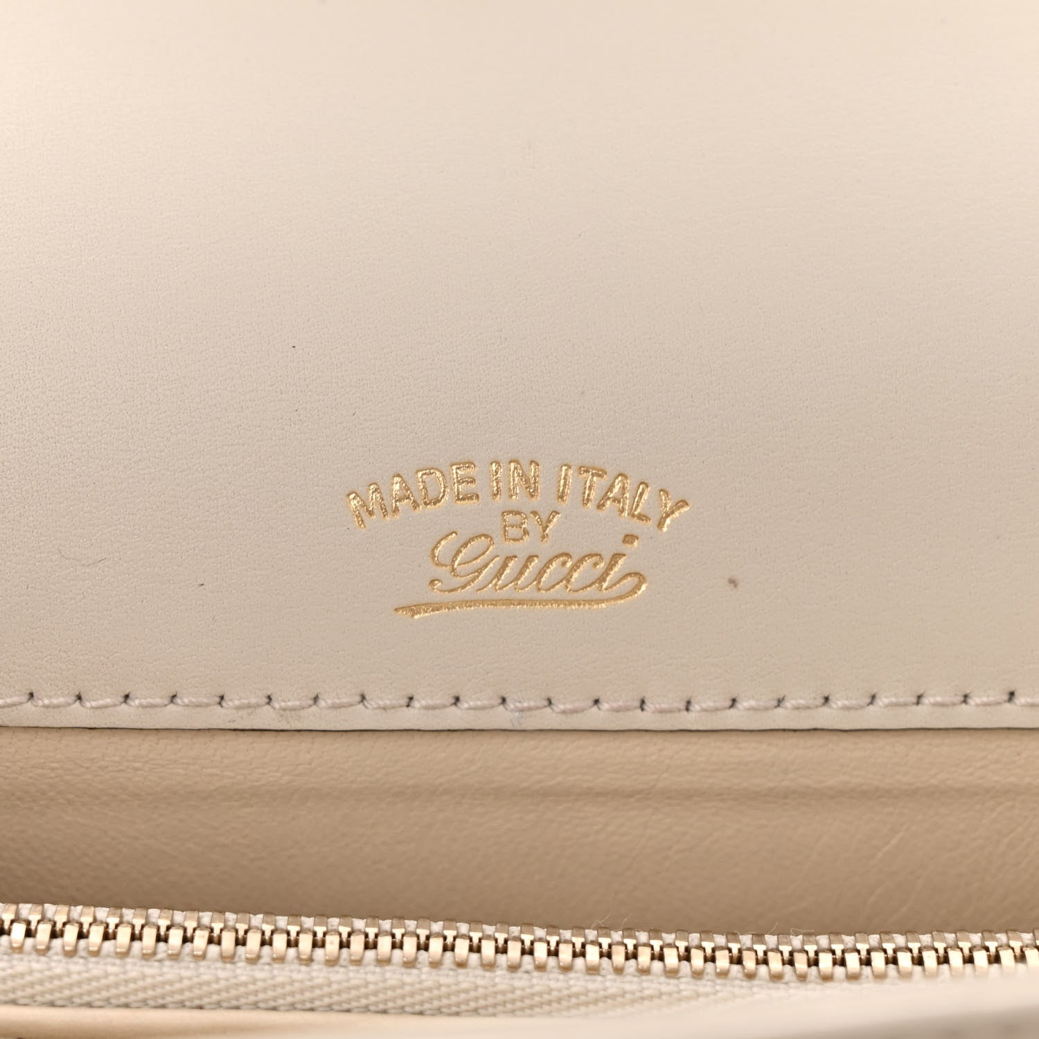 Gucci Calfskin Medium 1973 Shoulder Flap Bag Ivory 7 of 13