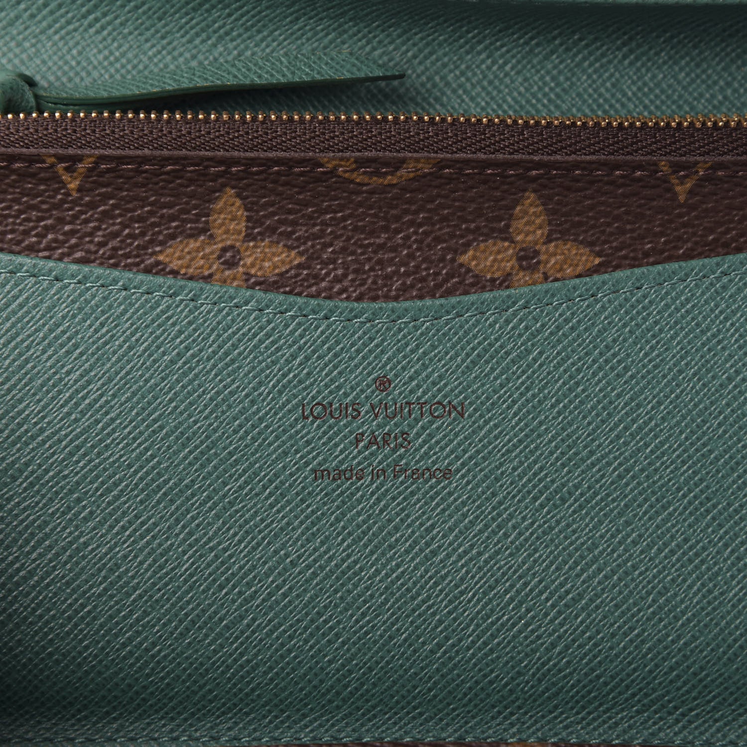 Louis Vuitton Monogram Josephine Wallet Vert 6 of 8