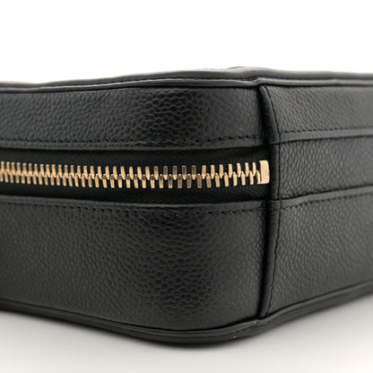 Chanel Caviar Quilted Small CC Filigree Vanity Case Black 9 of 11