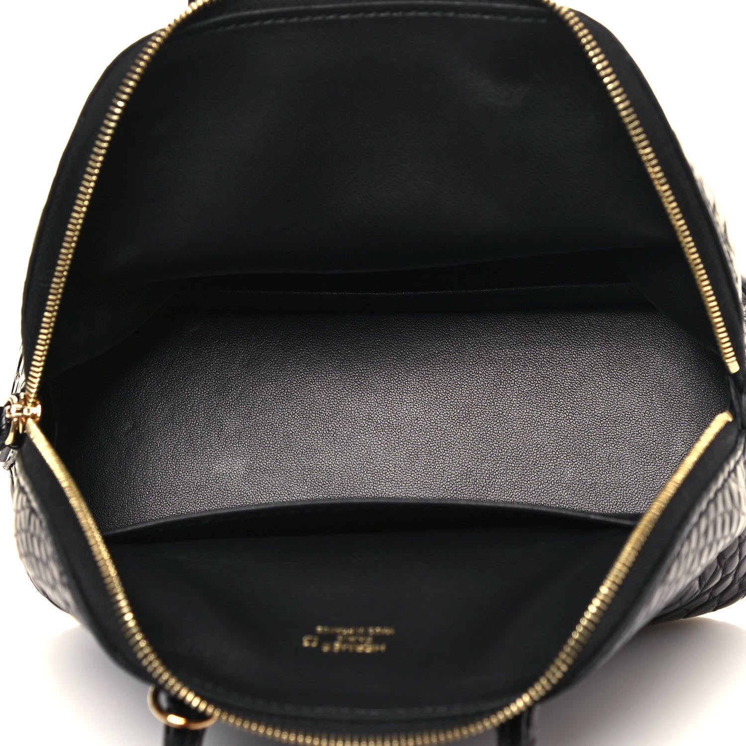 Hermes Matte Alligator Bolide Mini 1923 Black 4 of 11