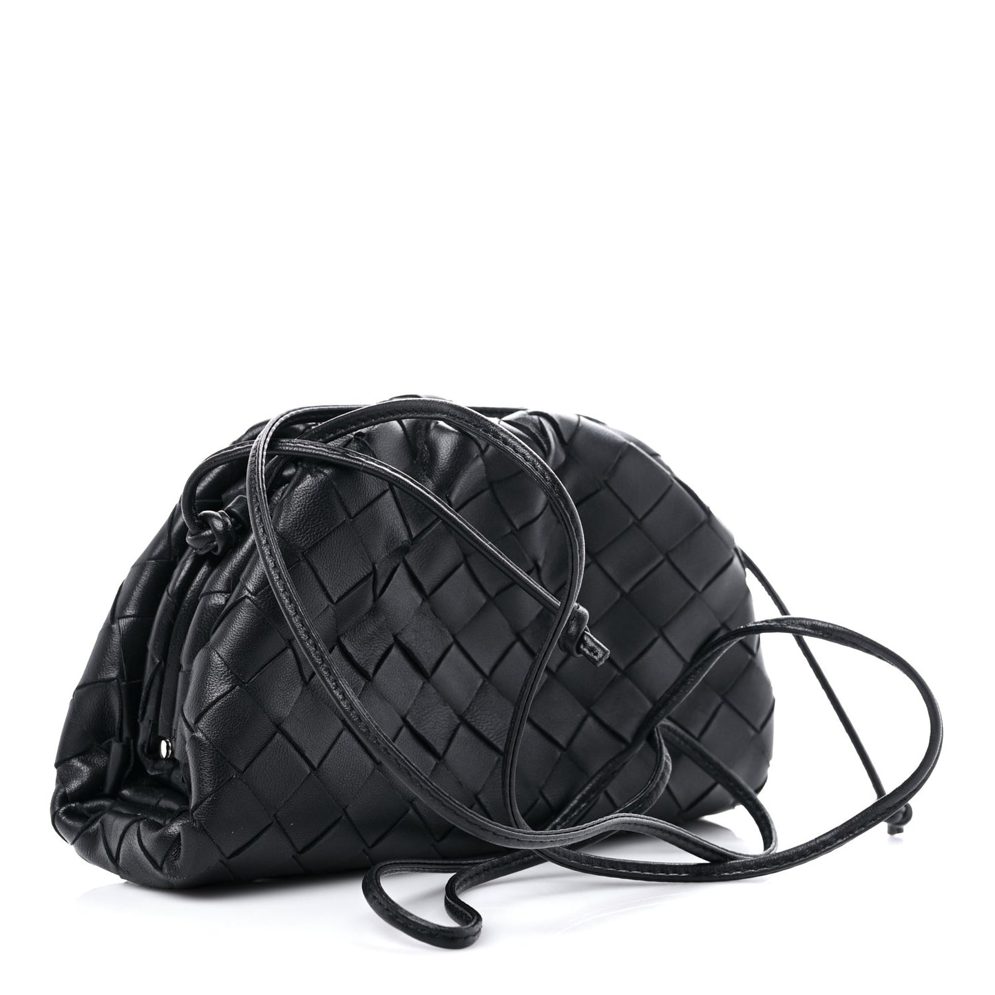 Nappa Intrecciato The Mini Pouch Black