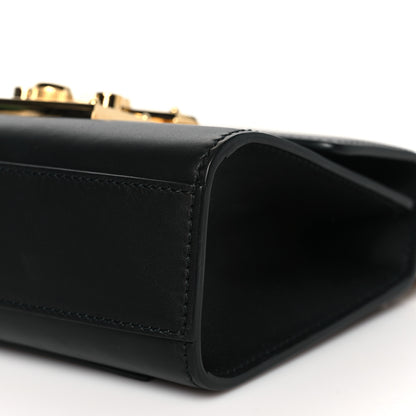 Gucci Calfskin Small Padlock Shoulder Bag Black 10 of 10