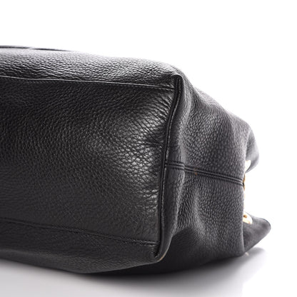 Gucci Pebbled Calfskin Medium Soho Chain Shoulder Bag Black 11 of 11