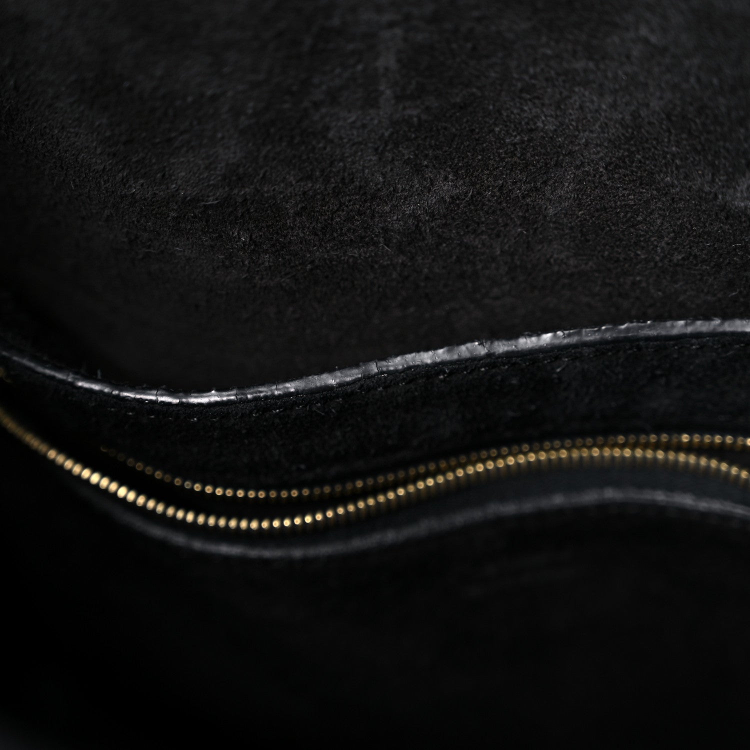 Celine Soft Grained Calfskin Sangle Bucket Bag Black 11 of 15