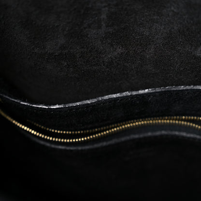 Celine Soft Grained Calfskin Sangle Bucket Bag Black 11 of 15