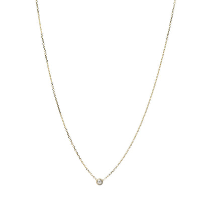Cartier 18K Yellow Gold Diamond XS D'Amour Pendant Necklace 1 of 7
