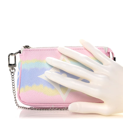 Louis Vuitton Monogram Escale Mini Pochette Accessories Pastel 3 of 10