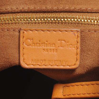 Christian Dior Lambskin Cannage Soft Lady Dior Tote Orange 7 of 8