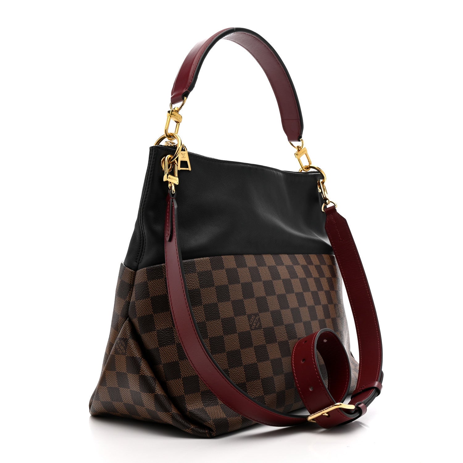 Louis Vuitton Damier Ebene Calfskin Maida Black 2 of 9