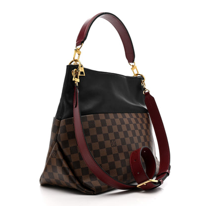 Louis Vuitton Damier Ebene Calfskin Maida Black 2 of 9