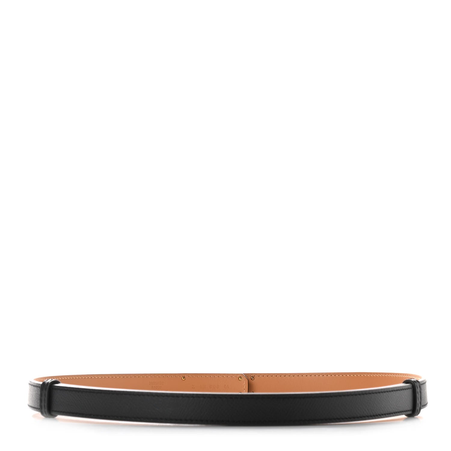 Hermes Epsom Kelly Belt Black 2 of 4