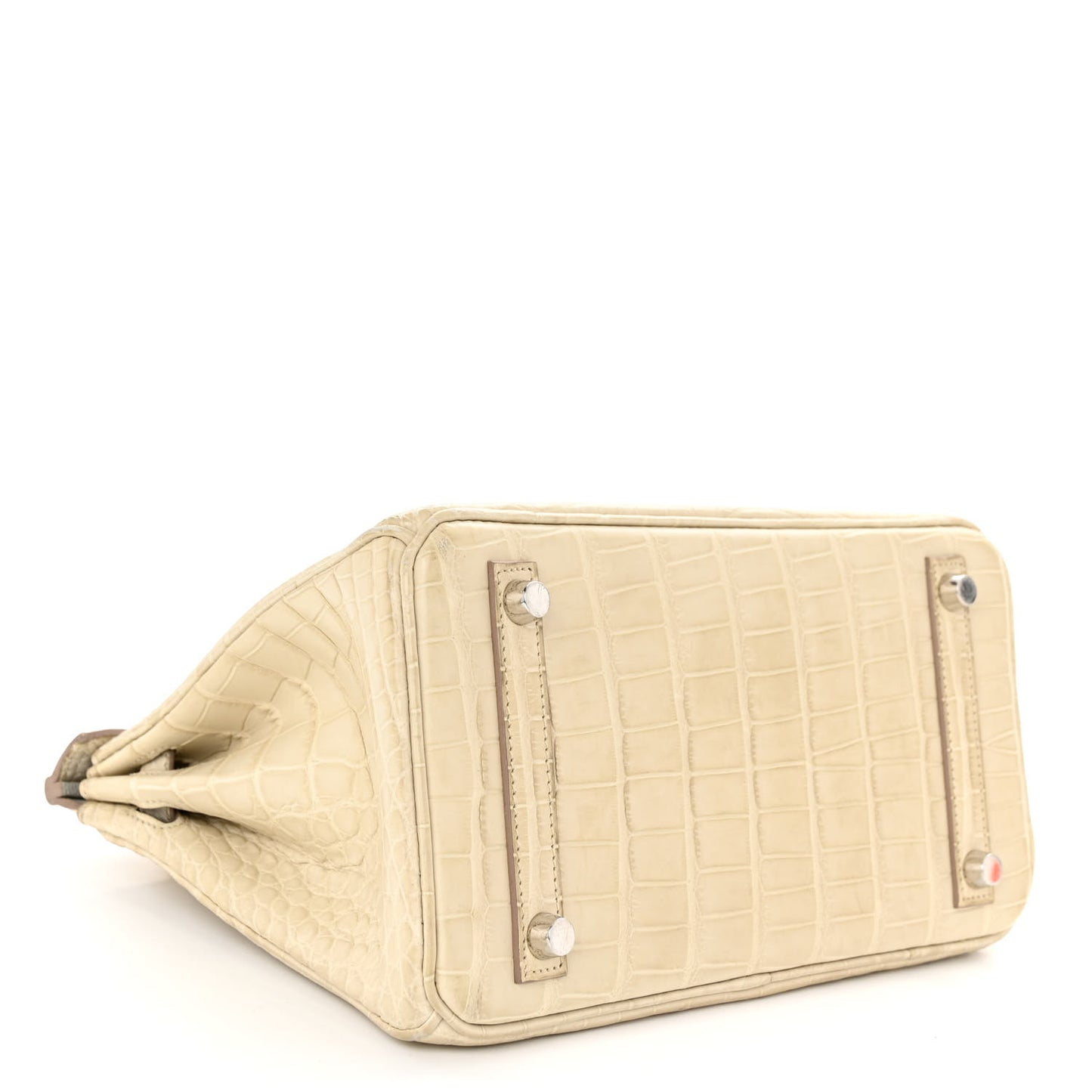 Matte Alligator Birkin 25 Beton