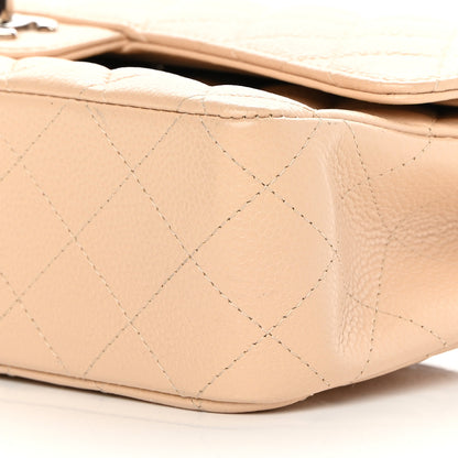 Chanel Caviar Quilted Medium Double Flap Beige 10 of 11