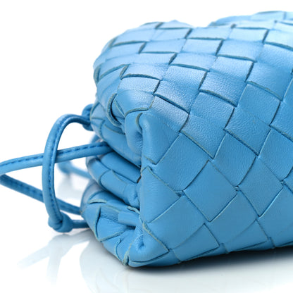 Bottega Veneta Nappa Intrecciato The Mini Pouch Swimming Pool 10 of 11