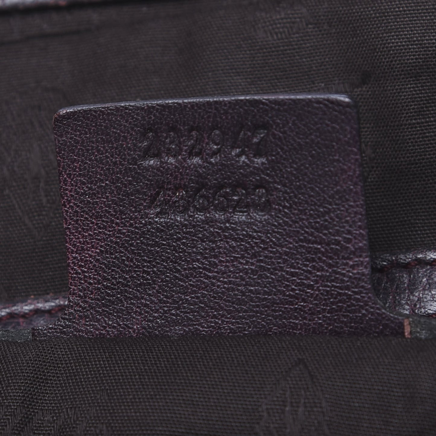 Calfskin Medium Bamboo Bar Tote Bag Dark Brown