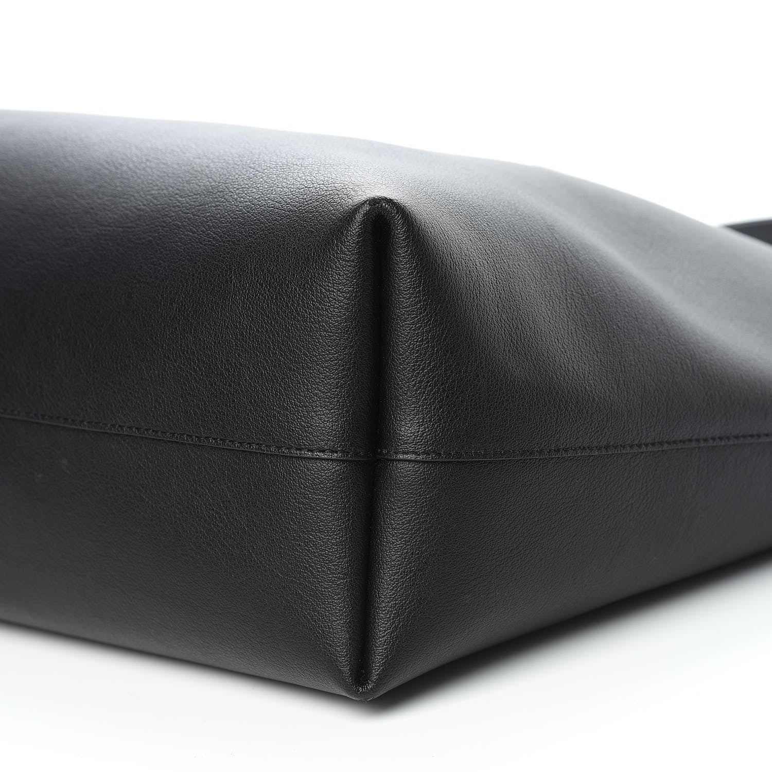 Saint Laurent Calfskin Large Shopping Tote Black 9 of 11